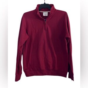 NWT - Champion Unisex Powerblend Quarter Zip Pullover